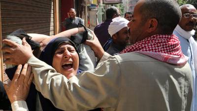 Egyptian court  sentences 720 men to death