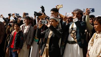 UN imposes arms embargo on Yemen’s Houthi movement