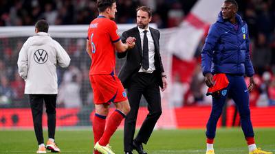 Gareth Southgate admits weight of jersey is affecting England players