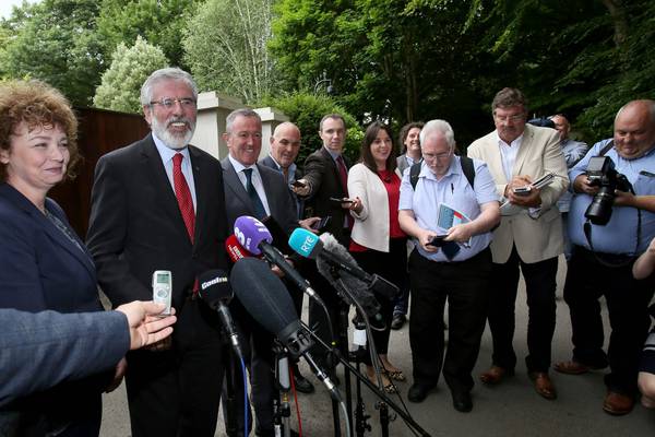 Gerry Adams intends to lead Sinn Féin into next election
