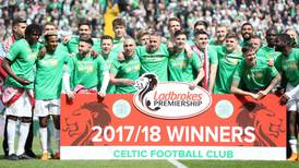 Celtic hit sorry Rangers for five to make it seven titles on the spin