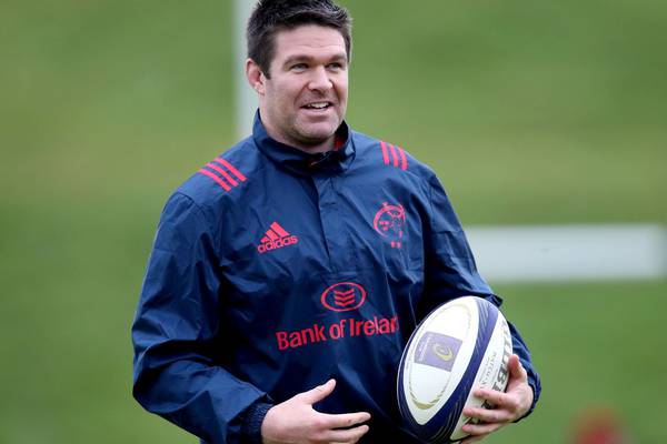 Billy Holland’s load gets lighter the more he carries for Munster