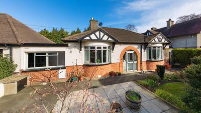 Rare bungalow in Ranelagh to be auctioned