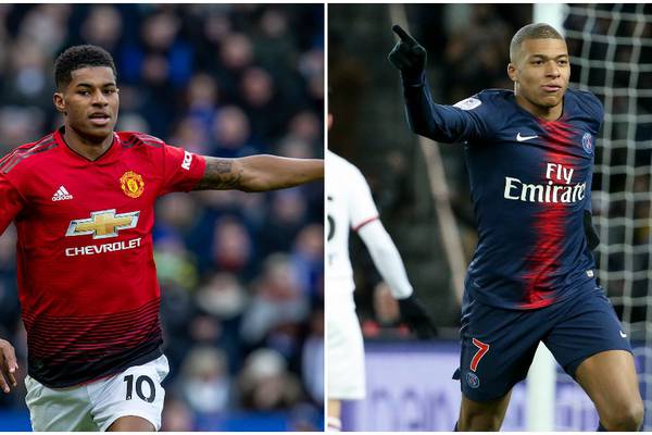 Rashford and Mbappé set for battle of the kids at Old Trafford