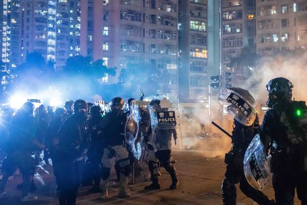 Strikes bring Hong Kong to a standstill as political crisis deepens