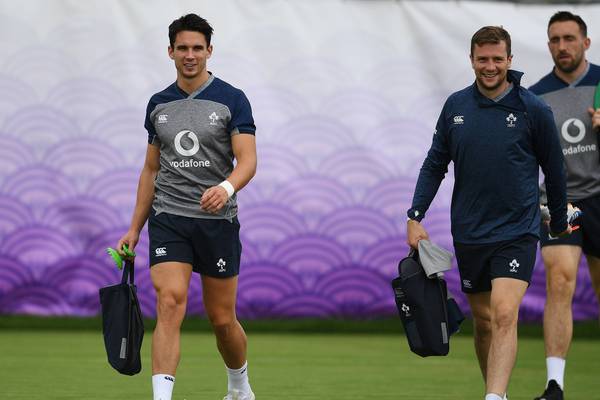 Joey Carbery ready to slot in wherever he can for Ireland