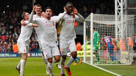 Late controversy sees Liverpool break Crystal Palace hearts