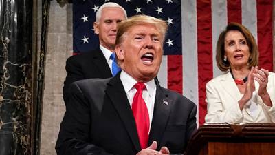 State of the Union: Trump calls for end of ‘decades of political stalemate’