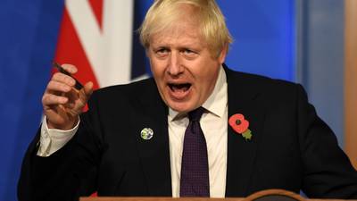 Boris Johnson defends Britain’s handling of Cop26 after deal criticised