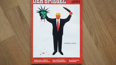German magazine defends  Trump beheading cover