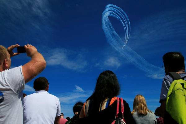 The laws of physics seem to bend at Bray Air Display