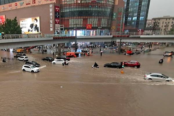 Heavy flooding hits central China, affecting tens of millions