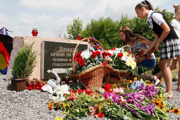 Russia urged to accept responsibility for MH17 aircraft atrocity
