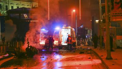 Explosions targeting police kill  29 outside Istanbul  stadium