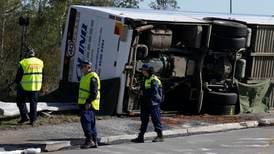 Australia wedding bus crash: Driver going ‘too quick’, police tell court