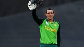 De Kock hits century as South Africa ease to seven-wicket victory over England