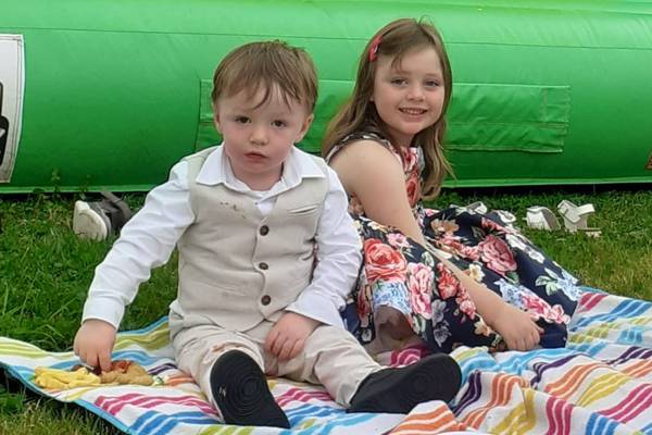 Woman sentenced to life for murder of her two ‘gorgeous children’ in car fire