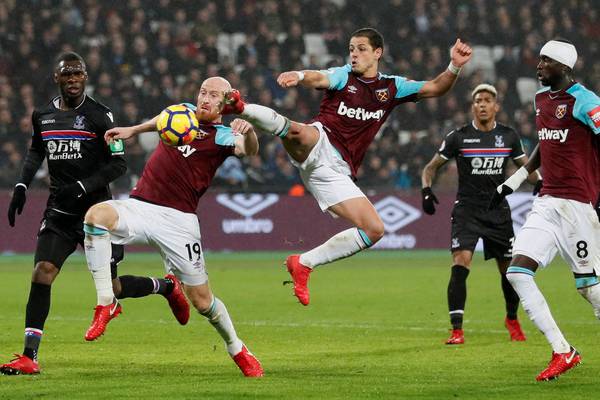 West Ham battle hard for a point with Palace but cracks remain