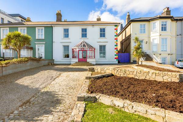 Sinéad O’Connor’s colourful seafront home in Bray for sale for nearly €1m