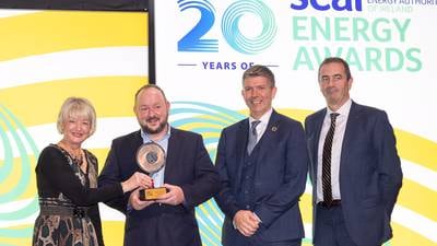 IFI wins first prize at the Sustainable Energy Association of Ireland’s 20th Annual Energy Awards 