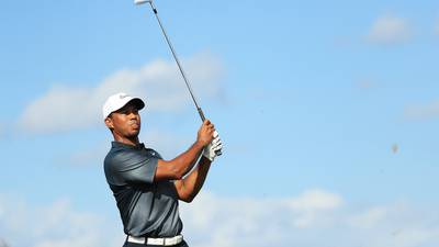 Tiger Woods gets back into his old routine for return to action