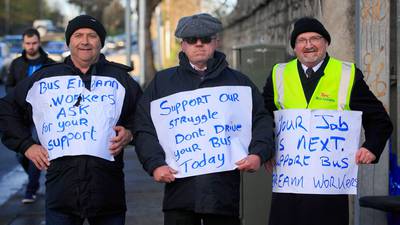 Secondary picket ‘had to happen’, NBRU bus driver tells PBP conference