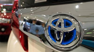 Toyota ekes out weakest first quarter profit in nine years