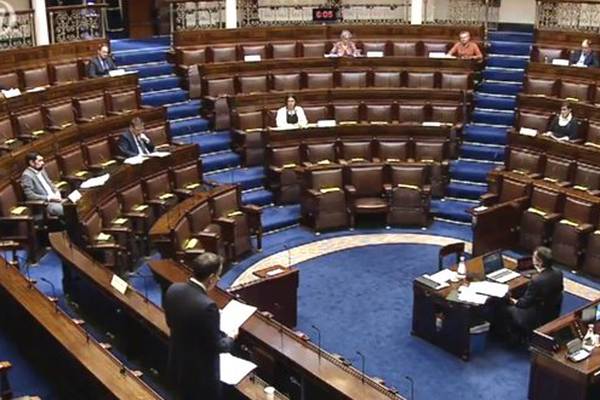 Miriam Lord: Blame the virus - the Dáil is a sad, pathetic little parliament now