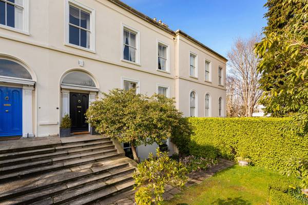Grandeur with magical gardens on Blackrock terrace for €2.75m