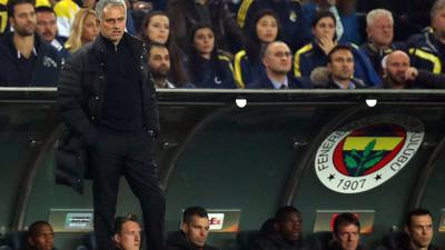 Mourinho rounds on players after Fenerbahce defeat