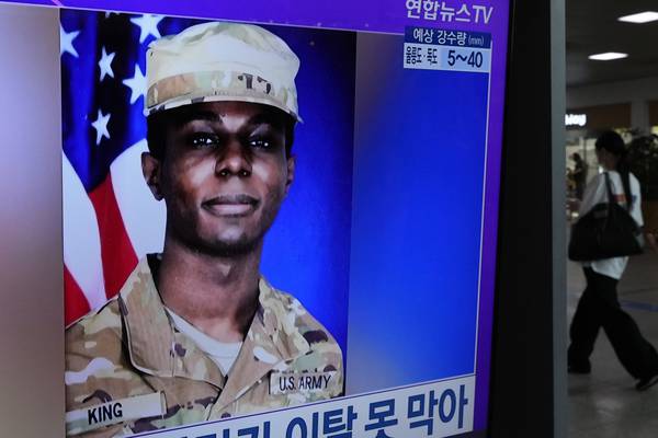 Travis King: North Korea to expel US soldier who dashed across border 
