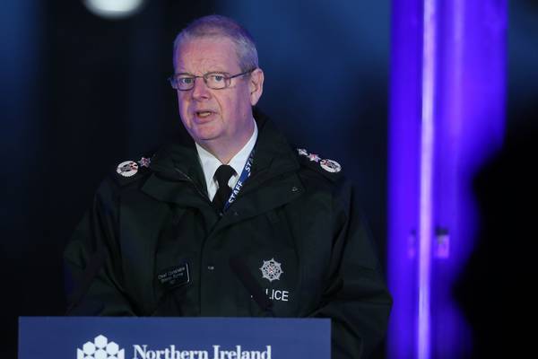 PSNI chief meets North’s political leaders after controversial operation