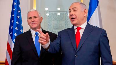 Pence says US embassy will move to Jerusalem by the end of 2019