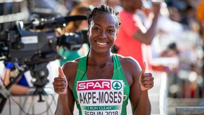 June’s Irish Times/Sport Ireland Sportswoman of the Month: Gina Akpe-Moses
