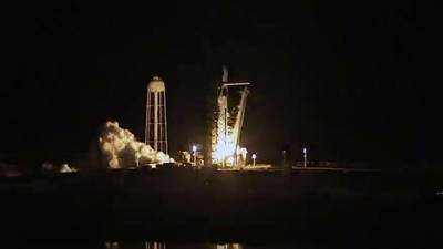 Uncrewed SpaceX craft blasts off from Kennedy Space Centre