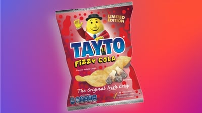 Tayto’s new fizzy cola flavour taste test: ‘Our national vegetable has been defiled’