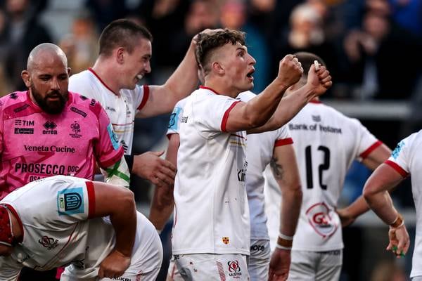 Ulster hold on for crucial bonus point win over Benetton