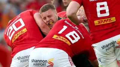 Connacht left ‘hurting’ as Munster run in seven tries in Thomond thumping 