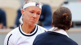 Kiki Bertens withdraws from French Open with stomach bug