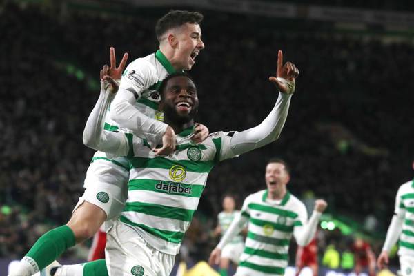 Odsonne Edouard winner helps Celtic go five point clear at the top
