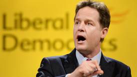 Clegg rejects ‘politics of blame’ and says voters want to be able to embrace hope