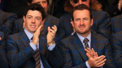 Rory McIlroy on the anchor leg with Sergio Garcia