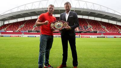Andy Lee’s WBO title defence postponed for a second time