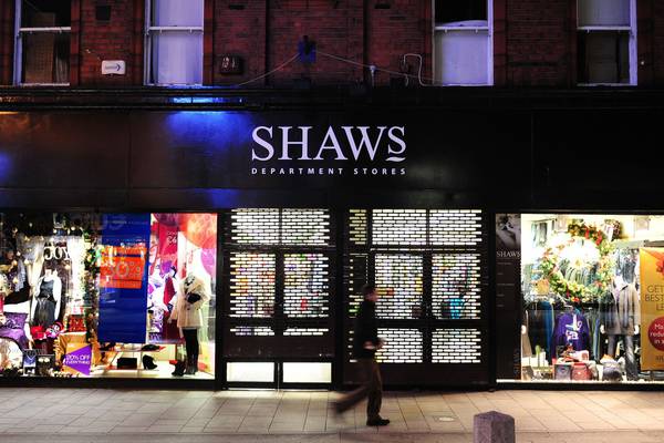 Profits dip at Shaws department stores due to exceptional costs