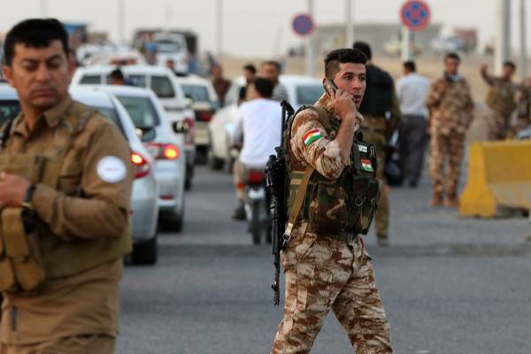 Iraqi forces seize more territory in advance against Kurds