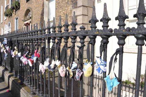 Protest marks end of mother and baby homes commission’s term
