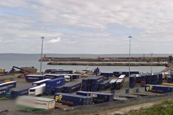 Eight people found in container at Rosslare Europort