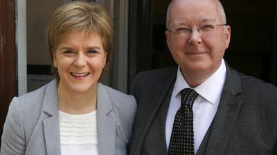 Former Scottish leader Sturgeon’s husband re-arrested in party finance investigation