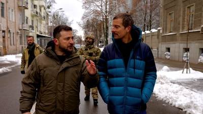 Bear Grylls Meets President Zelenskyy review: TV action man eager to set the world to rights