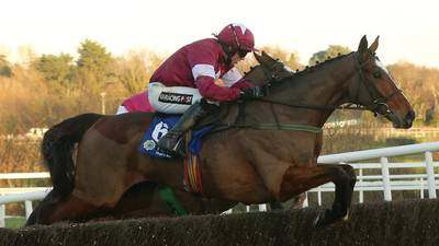 Don Poli wins  the Topaz Novice Chase at Leopardstown to boost Mullins’s holiday haul